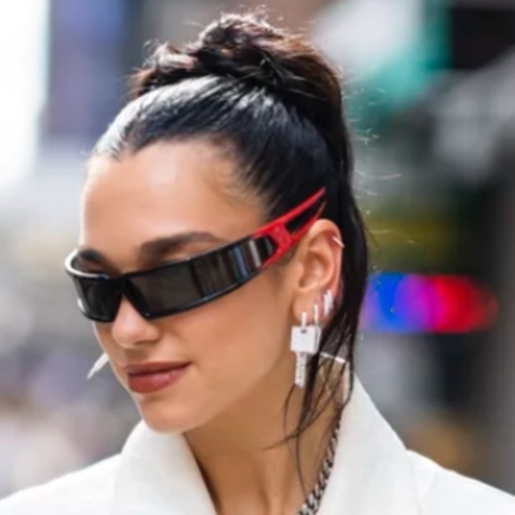 RARE🖤DIOR Bandage 1 black Y2K authentic sunglasses - Picture 2 of 14